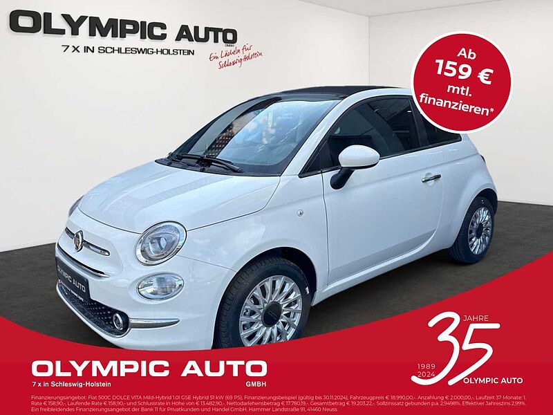 Fiat 500C 1.0 GSE Hybrid Dolcevita PDC KLIMA-AT TOUCH