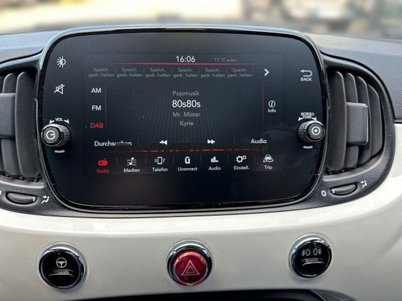 Fiat 500C 1.0 GSE Hybrid  PDC KLIMA-AT TOUCH CARPLAY